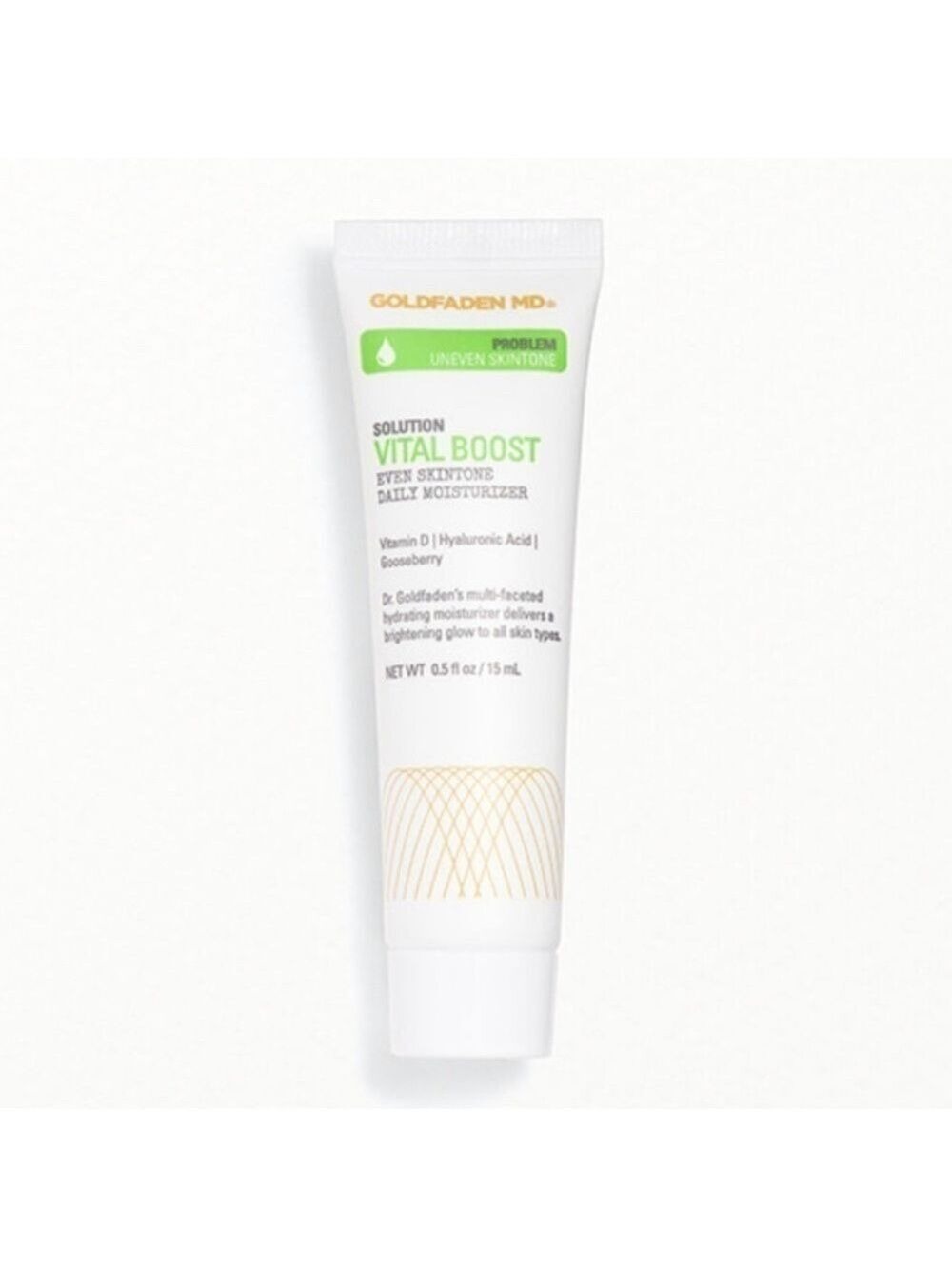 Goldfaden MD Vital Boost Even Skintone Daily Moisturizer NEW Sealed Mini Travel